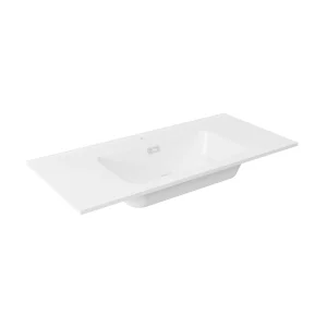 LANZET DUNE Waschbecken Gussmarmor 101 cm breit