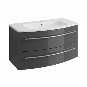 LANZET IMPULSO Waschbecken mit Unterschrank 90 cm breit