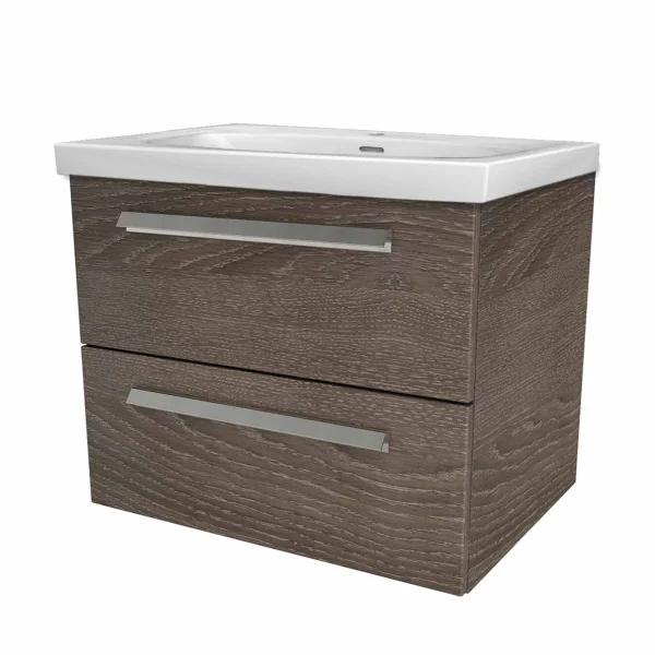 LANZET K1 Waschbecken mit Unterschrank 61 cm breit