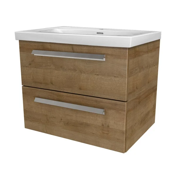 LANZET K1 Waschbecken mit Unterschrank 61 cm breit