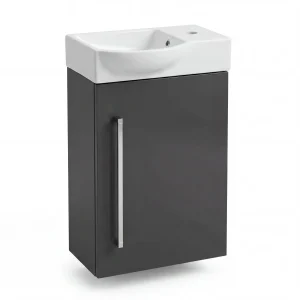 LANZET K3 Gäste WC Waschtisch Set 45 cm breit