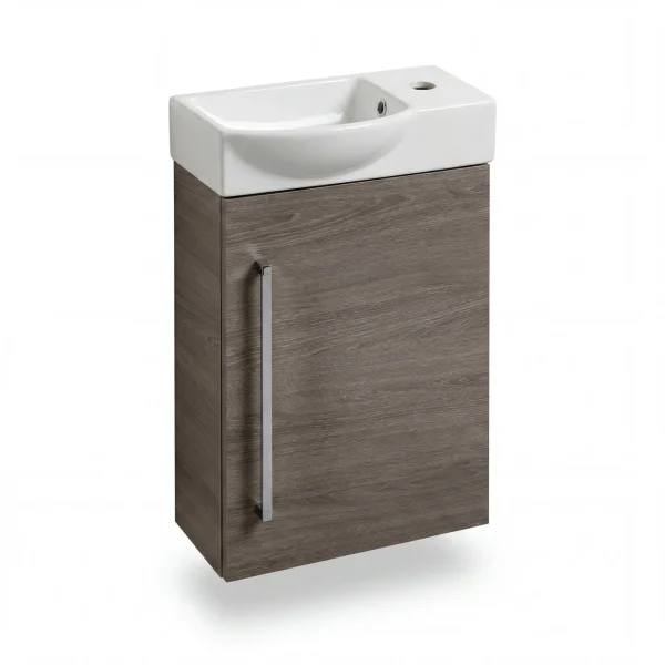 LANZET K3 Gäste WC Waschtisch Set 45 cm breit