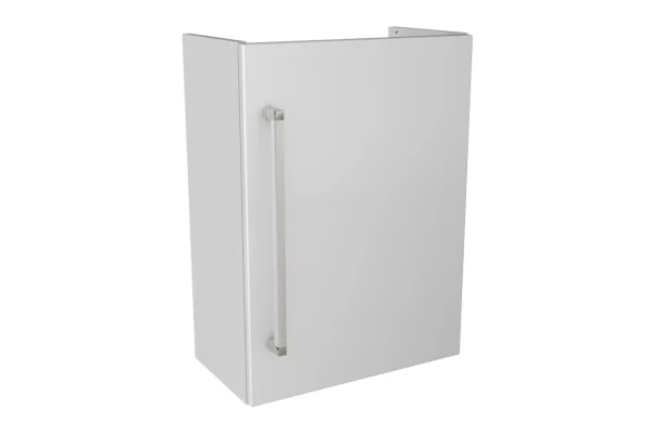 LANZET K3 WC Waschbeckenunterschrank Gäste WC 44 cm breit