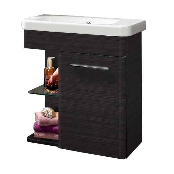 LANZET K8 Gäste WC Waschtisch Set 60 cm breit