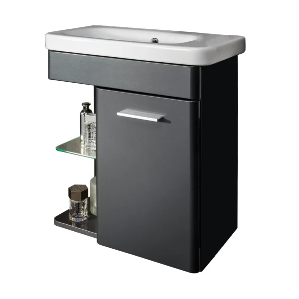 LANZET K8 Gäste WC Waschtisch Set 60 cm breit