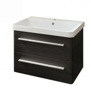 LANZET K8 Waschbecken mit Unterschrank 80 cm breit