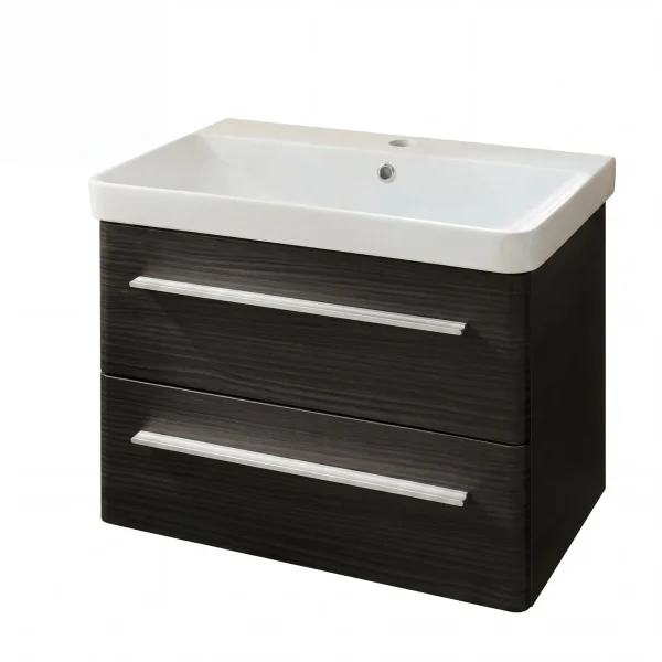 LANZET K8 Waschbecken mit Unterschrank 80 cm breit