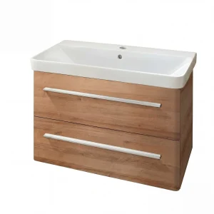 LANZET K8 Waschbecken mit Unterschrank 80 cm breit