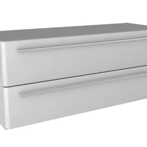 LANZET K8 Waschbeckenunterschrank 116 cm Weiß
