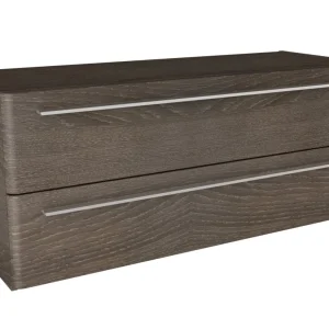 LANZET K8 Waschtischunterschrank 116 cm Dunkelbraun