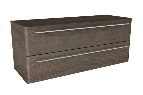 LANZET K8 Waschtischunterschrank 116 cm Dunkelbraun