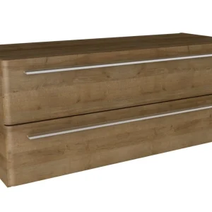 LANZET K8 Waschtischunterschrank 116 cm Hellbraun