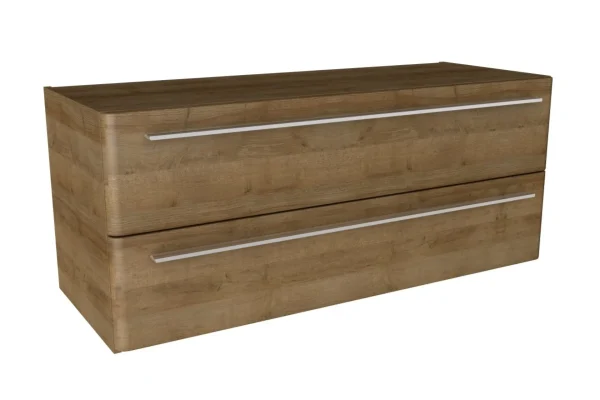LANZET K8 Waschtischunterschrank 116 cm Hellbraun