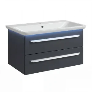 LANZET M9 Waschbecken mit Unterschrank 100 cm breit
