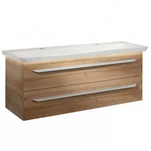LANZET M9 Waschbecken mit Unterschrank 130 cm breit