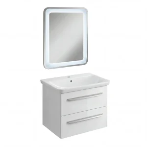 LANZET M9 Waschtisch Set mit Spiegel 70 cm breit