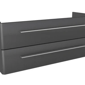 Lanzet K8 Waschtischunterschrank 116 cm Anthrazit