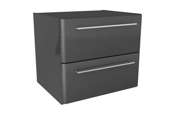 Lanzet K8 Waschtischunterschrank 56 cm Anthrazit