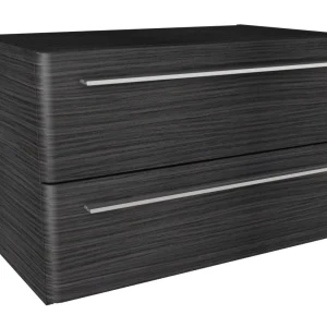 Lanzet K8 Waschtischunterschrank 76 cm Schwarz
