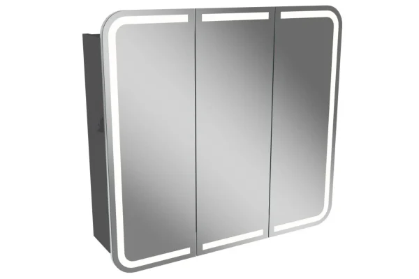 Lanzet M9 Spiegelschrank 80 cm mit umlaufender LED-Beleuchtung