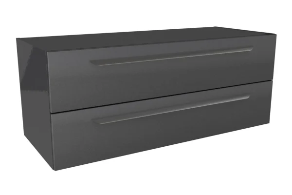 Lanzet M9 Waschtischunterschrank 120 cm Anthrazit