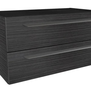Lanzet M9 Waschtischunterschrank 90 cm Schwarz