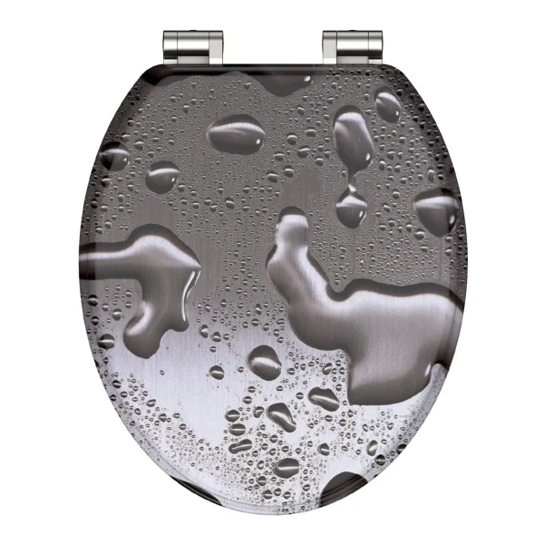 SCHÜTTE GREY STEEL WC-Sitz