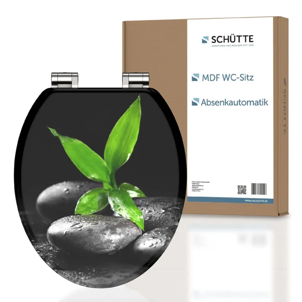 Schütte DARK STONES AND BAMBOO WC-Sitz
