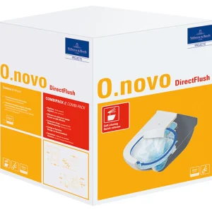 VILLEROY & BOCH O.NOVO Tiefspül-WC mit WC-Sitz