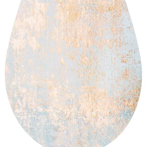 WENKO AGATE WC-Sitz Gold