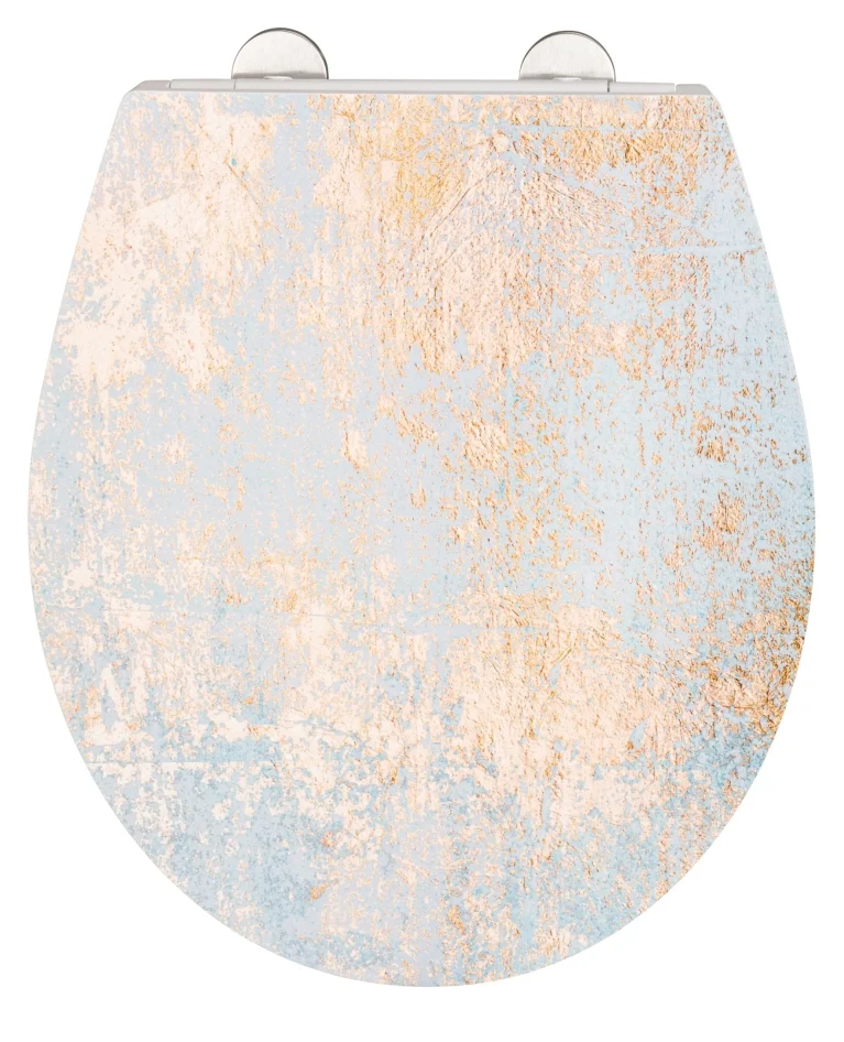 WENKO AGATE WC-Sitz Gold