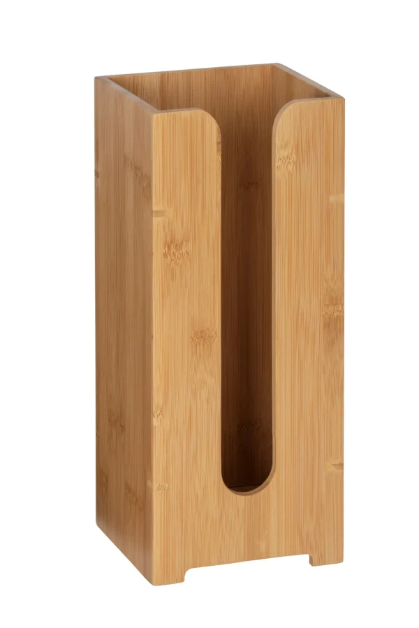 WENKO BAMBUSA Toilettenpapier Ersatzrollenhalter