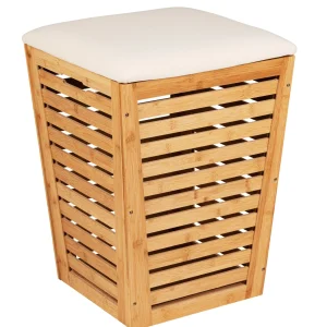 WENKO BAMBUSA Wäschekorb
