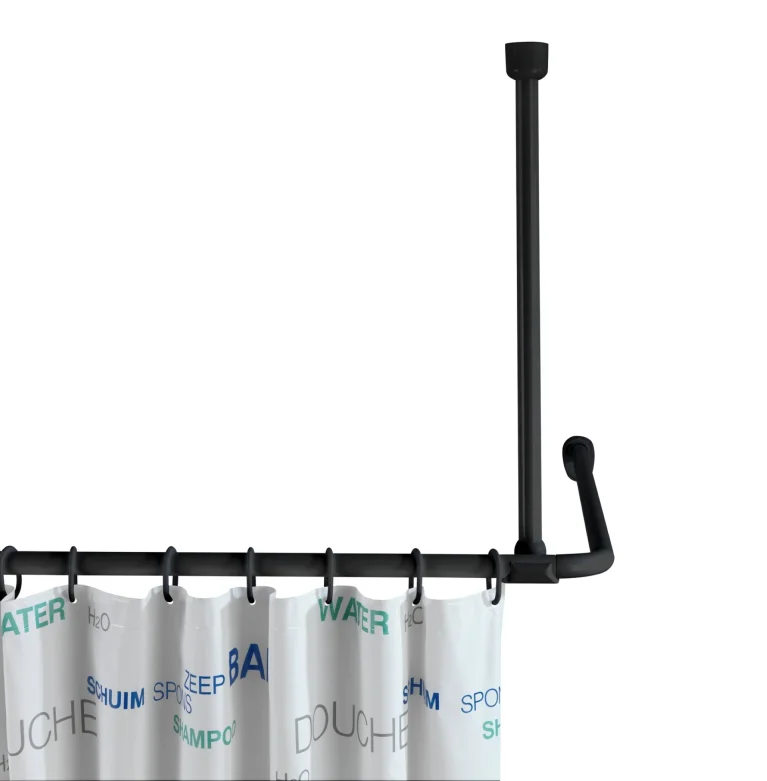 WENKO Deckenstütze für Duschstange 57 cm