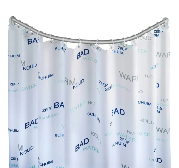 WENKO Duschstange 80 x 80 / 90 x 90 cm