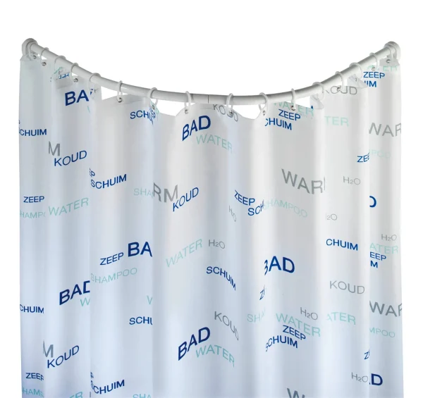 WENKO Duschstange 80 x 80 / 90 x 90 cm
