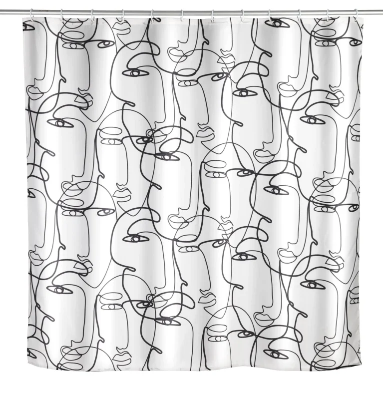 WENKO FACES Duschvohang 180 x 200 cm