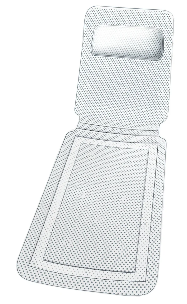 WENKO KOMFORT Badewanneneinlage 125 x 36 cm