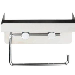 WENKO Toilettenpapierhalter 2 in 1