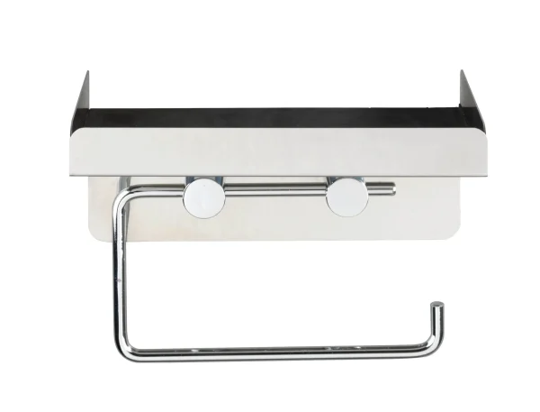 WENKO Toilettenpapierhalter 2 in 1