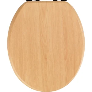 WENKO WC-Sitz Buche Natur
