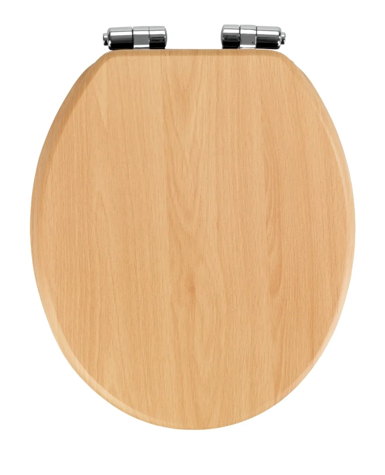 WENKO WC-Sitz Buche Natur