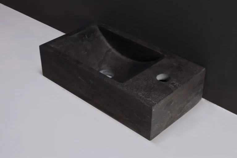 Waschbecken Naturstein VENETIA (40 cm) Bluestone