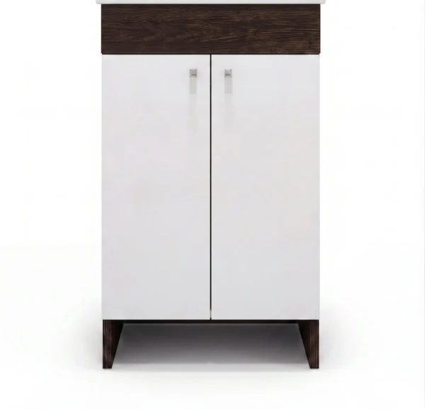 BADEDU OKA Waschbeckenunterschrank 40 cm breit