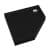 Aedler, Duschwanne Stabildense Alhena Black Scale 90x90x12