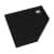Aedler, Duschwanne Standard Plus Antis Black Scale 80x80x5