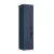 BADEDU FILS Hochschrank 33 cm breit, Blau, Griff Schwarz