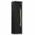 BADEDU FILS Hochschrank 33 cm breit, Schwarz, Griff Gold
