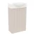 BADEDU IMPERO Gäste WC Waschtisch Set  40 cm breit, Beige, Waschbecken Keramik Weiß