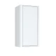 BADEDU SORA Hängeschrank 40 cm breit, Weiß matt